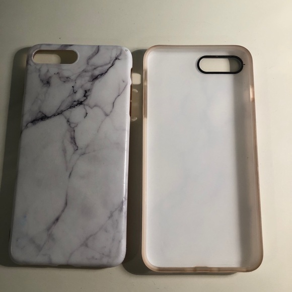 two marble phone cases